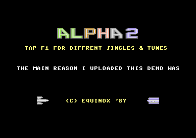 1st Alpha 2 Demo