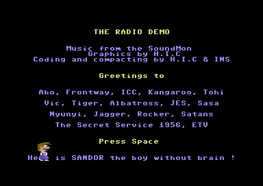 The Radio Demo