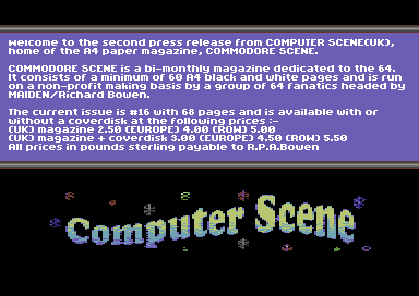 Commodore Scene Newsflash #2