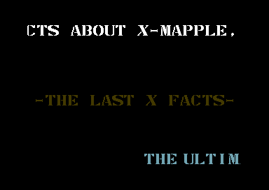 The Last X Facts