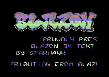 Blazon - 3x Text Swing Intro