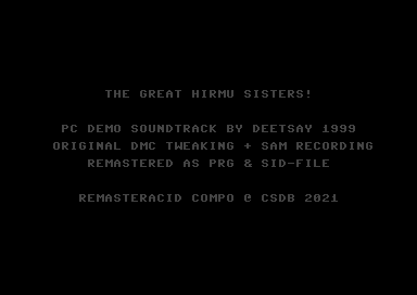 The Great HiRMU SisTERS Soundtrack