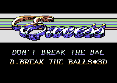 Don't Break the Balls +3D