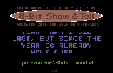 8-Bit Show and Tell