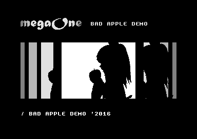 MegaOne Bad Apple Demo