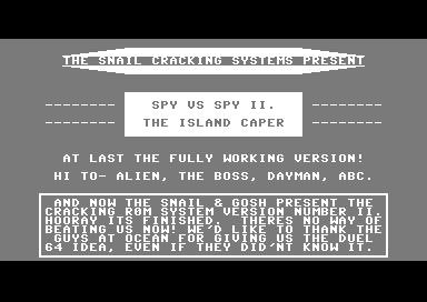 Spy vs. Spy II - The Island Caper