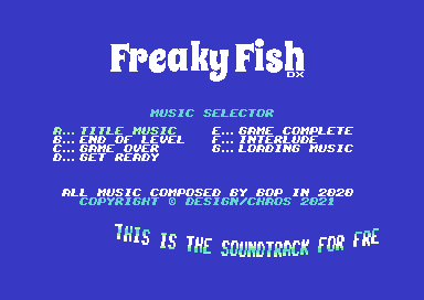 Freaky Fish DX Soundtrack