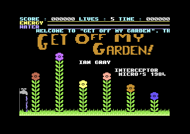 Get Off My Garden!
