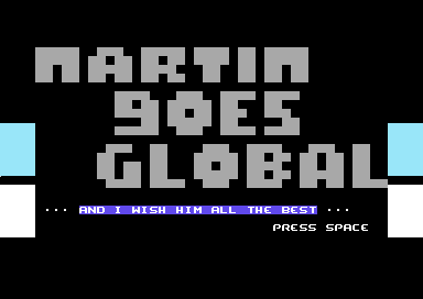 Martin Goes Global