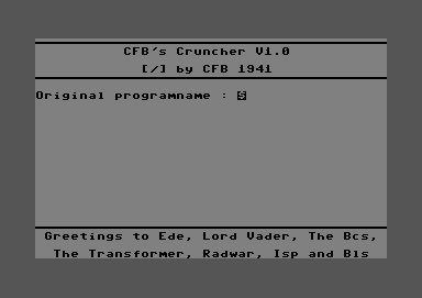 CFB's Cruncher V1.0