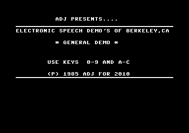 General Demo