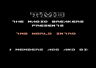 TMB World Intro