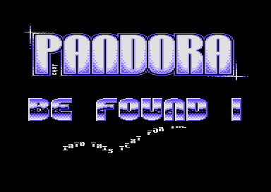 Pandora Intro 1