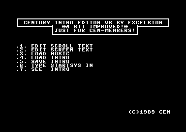 Century Intro Editor V6.0