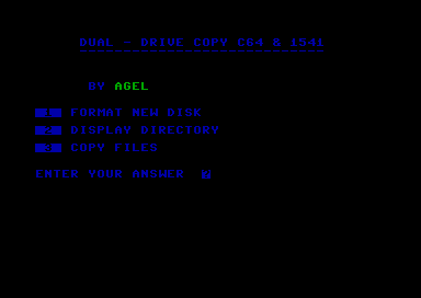 Dual Drive Copy C64 & 1541