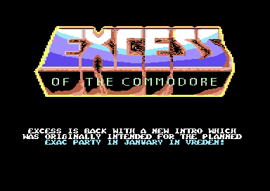 Masters Of The Commodore Intro