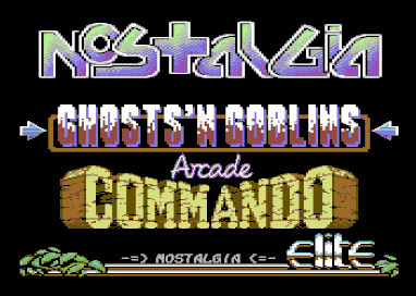 Ghosts'n Goblins Arcade & Commando Arcade SE [tapecart]