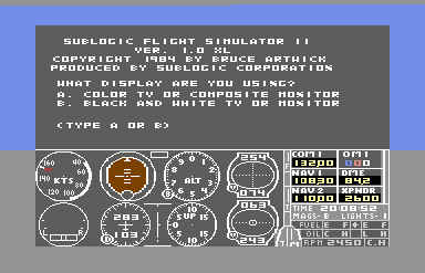 Flight Simulator II XL 1.0