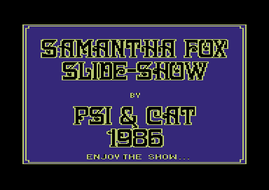 Samantha Fox Slide Show