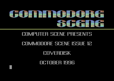 Commodore Scene CoverDisk #0012