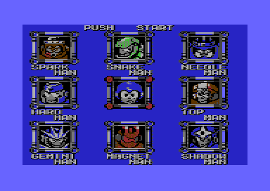 Mega Man 3 - Boss Select Screen