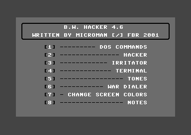 B.W. Hacker V4.6