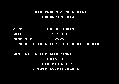 Soundripp #13
