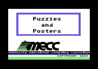 Puzzles and Posters V1.0