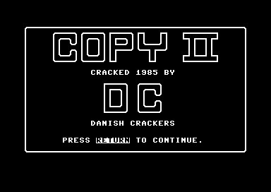 Copy II 64 Bit Copy Program V1.5