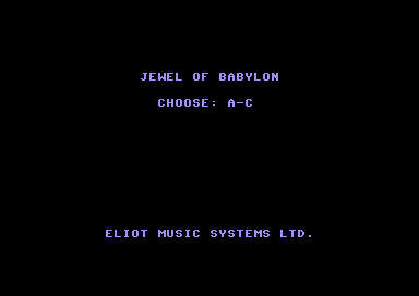 Jewel of Babylon Music
