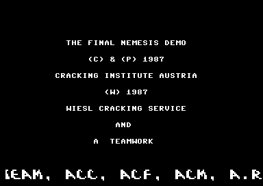 The Final Nemesis Demo