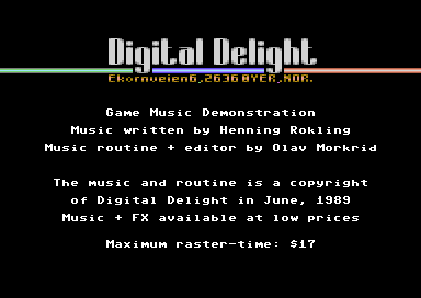 Game Music Demonstration 1