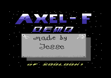 Axel-F Demo 1