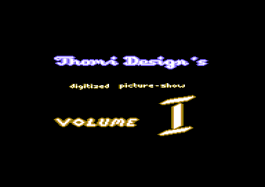 Digitized Picture-Show Volume I