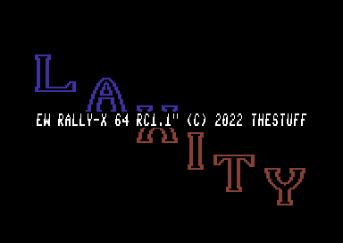 New Rally-X 64 RC1.1 +4D