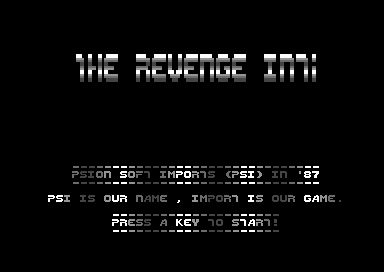 The Revenge Intro I
