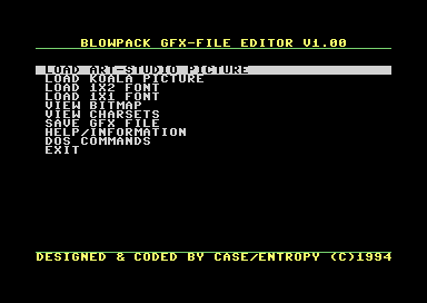 Blowpack Gfx-File Editor V1.00
