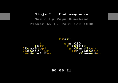 Ninja 3 - End Sequence