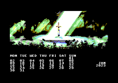 Zelda (The Legend of) 2023 C64 Calendar