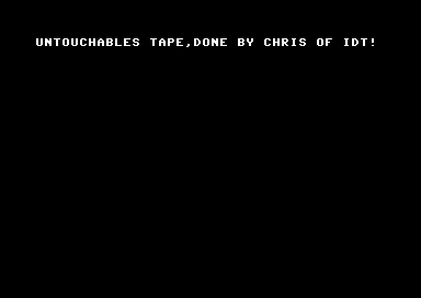 The Untouchables +3 [tape version]