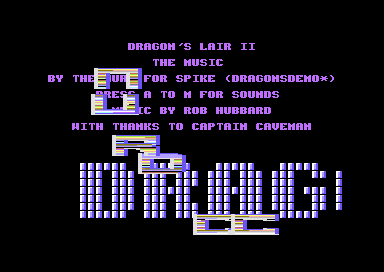 Dragon's Lair II the Music