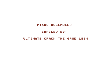 Mikro Assembler