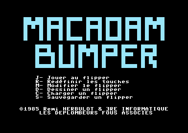Macadam Bumper [french]