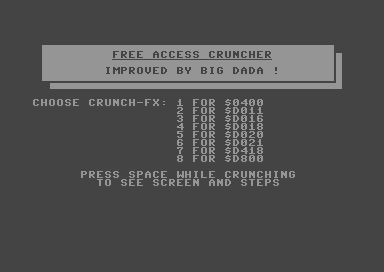 Free Access Cruncher