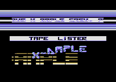 Tape Lister V3