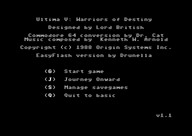 Ultima V Remastered V1.1