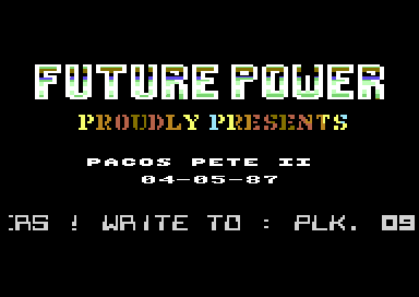 Pacos Pete Part II
