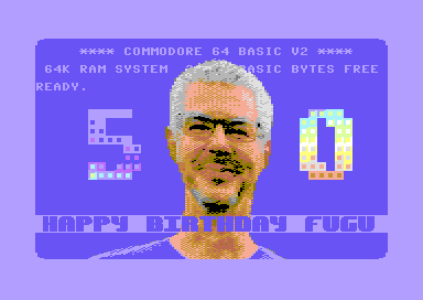 Happy 50ies Birthday Fugu