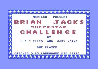 Brian Jack's Superstar Challenge