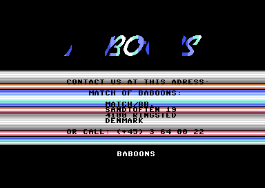 Baboons'88